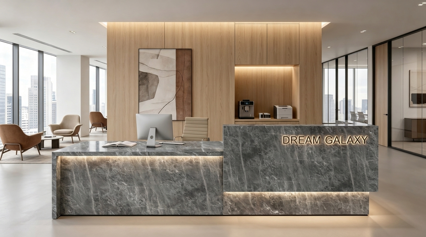 Reception desk