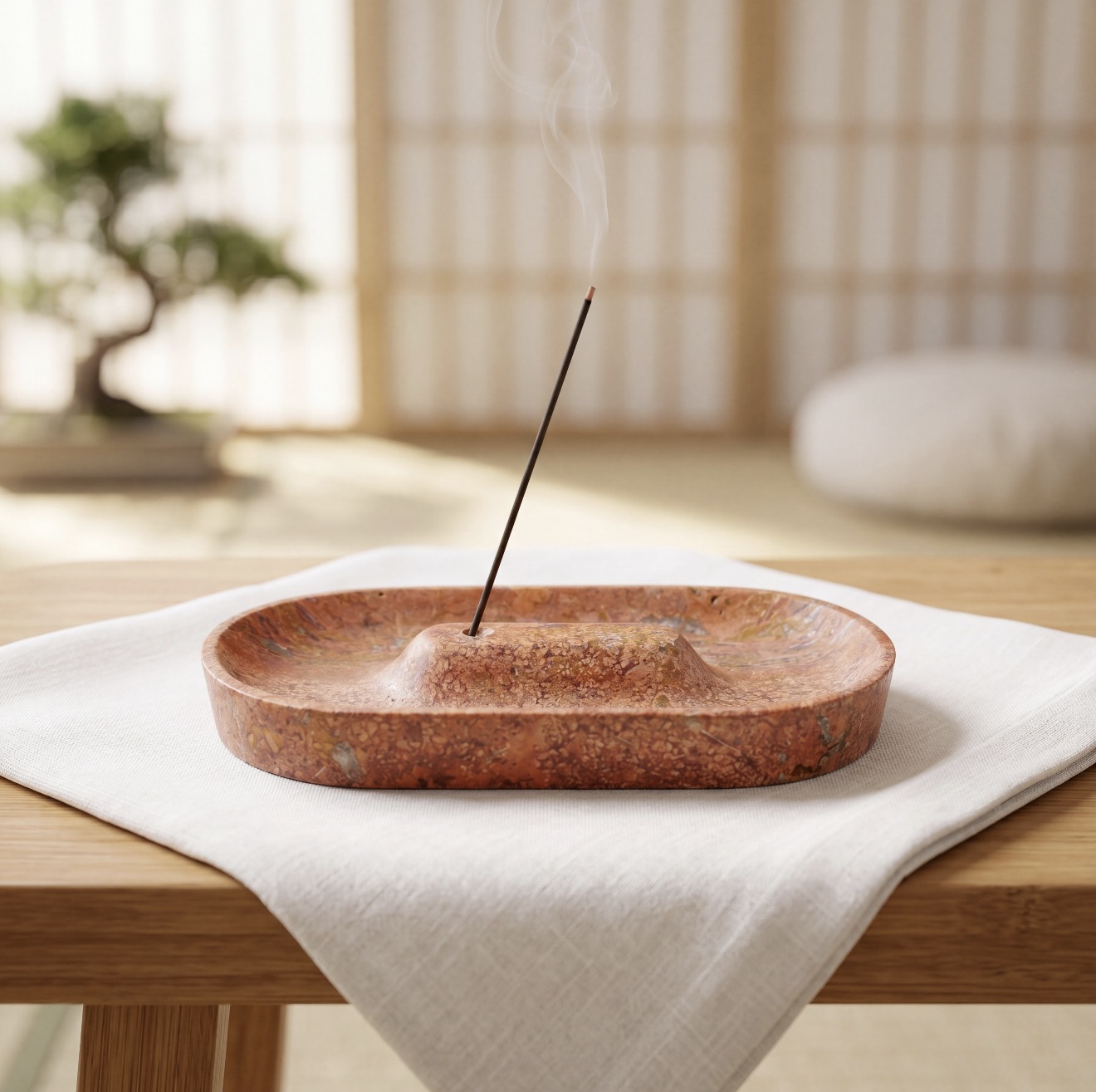 Long shaped incense stick